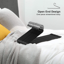 Amazon original single goose-type trouser rack Z-shaped 2-shaped solid metal windproof non-slip storage pants hanger