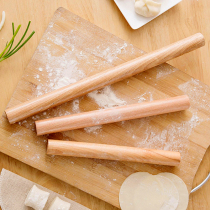 Rolling pin chopping plate set home extended pole stick dry rolling noodle stick artifact solid wood large small size Press stick