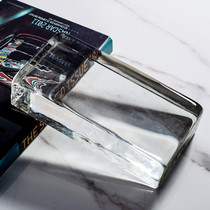 Direct selling glass brick transparent square crystal brick color hot melt brick frosted outdoor Shape Bar partition toilet