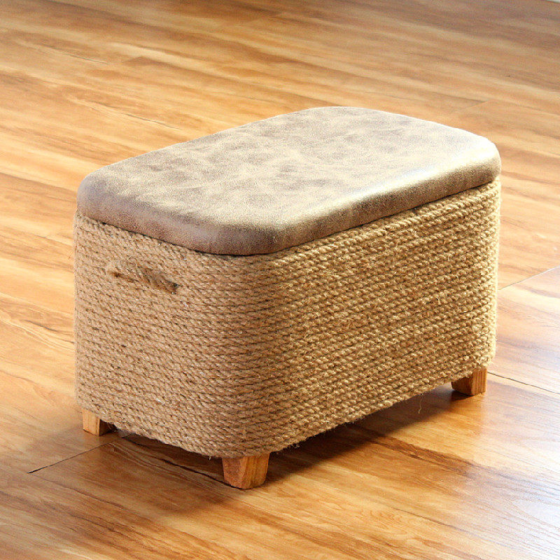 Storage stool storage stool can sit on the adult sofa small stool home rectangular chair storage box artifacts for shoes stool