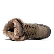 Northeast snow boots men winter plus velvet Martin shoes warm shoes big cotton shoes thick waterproof non-slip frozen storage shoes