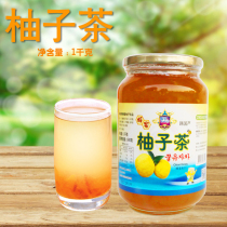 1 bottle of multi-provincial Korean honey grapefruit tea family wheel grapefruit tea honey grapefruit honey 1000g