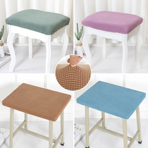  Beiyimei European-style makeup stool cover Piano dresser stool cover Lace four seasons universal rectangular chair cover