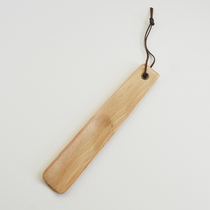 Japanese wooden shoehorn shoes smoking home lazy people wear shoes shoetie shoes shoetie shackle wood shoe lift 20cm long