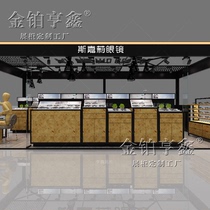 Customized high-end glasses counter display case sun glasses display case Nakajima cabinet shelf glasses counter