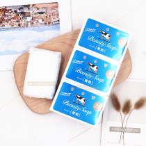 Japan COW Milk Stone Soap Milk Bath Cleansing White Moisturizing Fresh Face Wash 3 Pack