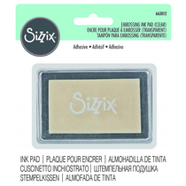 sizzix embossing ink pad embossed printing table 663012