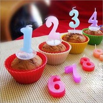 Birthday Candles Birthday Wedding Party Supplies Creative Digital Alphabet Candles Promotion Low Price Multi-Color Candles
