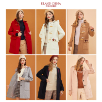 (Woolen coat 299 yuan) land clothes love Korean college style casual wool coat