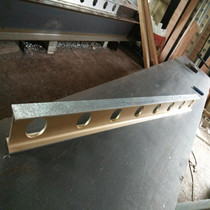 Magnesium aluminum alloy I-shaped flat ruler scribing test inspection Aluminum magnesium ruler I-shaped ruler 3000*150*80