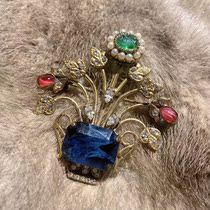 (G home) fürla hit with elegant wind glazed brooch 520 fixed gold 320