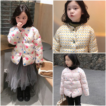 Meiniu girl baby white duck down down jacket liner 2020 winter new girl clothes can be worn outside drops