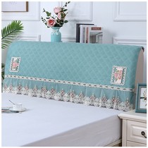 Bed Head cover all-inclusive near the protective cover simple modern dust cover wooden soft stretch 1 5 m 1 8 meters