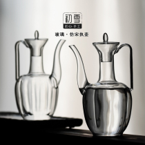 Glass pot imitation Song Guifei heat-resistant tea maker teapot green tea set boiling water kettle single pot song pot