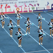 Customed pull-up costumes cheerleading uniforms aerobics clothing gymnastics uniforms performers students new products 21 Group women