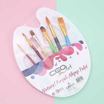 Watercolor pen set Art special palette plastic nylon water chalk acrylic oil painting pens professional painting