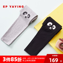 The malls same section] EP YYing Tong clothes 2022 Chunxia girls new cute panda printed hit bottom pants 6106A
