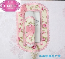 Intercom fabric Indoor doorbell cover stickers Building practical videophone cover Hang-up decorative dust cover lace