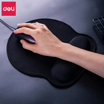 Dour wrist guard mouse pad super large hand support female male small game mouse pad laptop book table pad Black