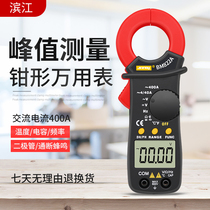  Binjiang BM822A digital clamp multimeter 400A automatic range ammeter Temperature capacitance frequency with package