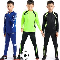 Belan Senma childrens football training suit long-sleeved suit Boys  football suit suit spring and autumn primary school student training ball