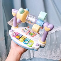 New jelly color music piano cartoon music light nursery song story early education educational children toy baby play