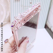 Suitable for apple 8plus steel chemical film fullscreen female iphone7 front and back membrane water drill 6p mobile phone shell frame metal