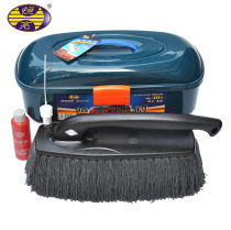 Hengliang D3 folding wax brush cotton wax mop car wash brush oil mop car duster dust Duster car duster rotating