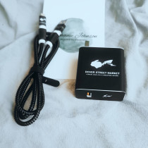 Xiaomi MX4 10 Supreme Commemorative Black Shark 4 pro data cable protective cover 120W charger film winding rope