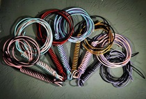 Young masters original handmade cowhide loose whip material package SP loose whip pure cowhide data line loose whip material pack