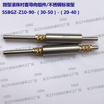 SSBGZ-Z10-90-(30-50)-(20-40) Miniature Ball Bushing Guide Assembly