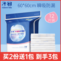 Sub-primary expectant bedding cushion maternity special summer disposable large number postnatal care cushion 12 pieces of clothing 60 * 60cm