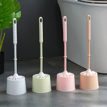 Toilet cleaning brush household long handle to the dead corner soft hair wash toilet brush toilet no dead corner toilet brush set