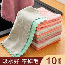 Sloth smeared kitchen special dishcloth water absorbent not to be stained with oil bagels clean towels dry and wet