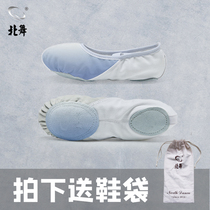 North dance soft bottom dance classical Chinese cat claw childrens ballet shoes for boys and girls adult dance practice shoes
