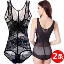 Conjoined plastic body underwear closets waist small belly powerful shaping female open gear beauty body postpartum full body lifting hip