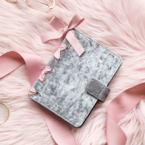 kinbor hand book Girl heart diary Morandi color schedule ins wind book Pink strap plan A6 notebook Legend of Aegean Sea