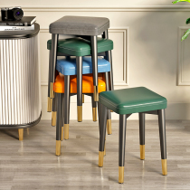 Dining chair home simple modern makeup chair restaurant dining table Nordic chair can be stacked with light luxury stool desk