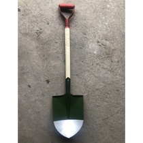 Fire shovel fire barrel fire hook fire sand shovel yellow sand bucket semicircular shovel engineer shovel No. 2 fire fighting tool