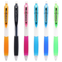  Japan UNI Mitsubishi mechanical pencil M5-118 color movable pencil big mouth pen clip 0 5mm retractable pen nozzle HB lead core test stationery supplies