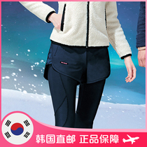PEGGYNCO Pei Ji Cool Korea Direct Mail Korean Badminton Clothing Women Fake Two Shorts Leggings