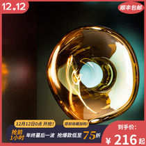 Post-modern light luxury bedside wall lamp bedroom living room background wall art decoration creative personality design sense lava lamp