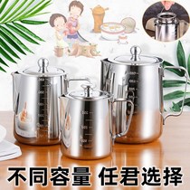 304 stainless steel bubble teapot floating cup with scale filter screen Milk Cup coffee cup Flower Cup travel tea set