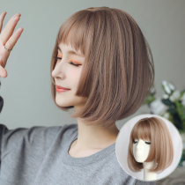 Wig female short hair bobo Japanese first love head princess cut net red round face natural hair style bobo head