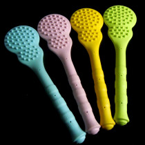 Massage plate Meridian pat health pat stick Pat pat plate Massage stick Silicone massage hammer back beat massager