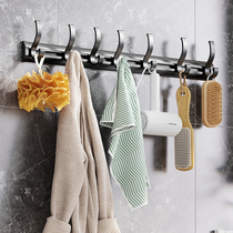 Hanging hook Strong viscose Kitchen bathroom towel clothes row hook Door back wall without punching hook Wall sticky hook