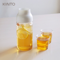 Japanese kinto cool kettle glass heat-resistant high temperature explosion-proof household large capacity cold extract pot cool white water bottle Cup