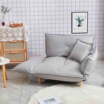 Japanese lazy sofa technology cloth living room bedroom study single double mini sofa tatami casual Net Red