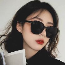 ins glasses female sunglasses Korean version of net red with the same trekking sound bouncy polarized sun eyes anti-ultraviolet no degree