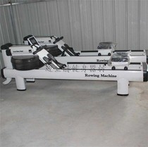 Large fitness equipment commercial rowing machine household double track intelligent water resistance rowing machine spot small bag Total